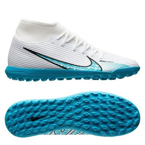 nike blauw wit zaal 40